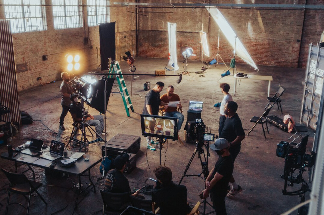 cinema master director on set