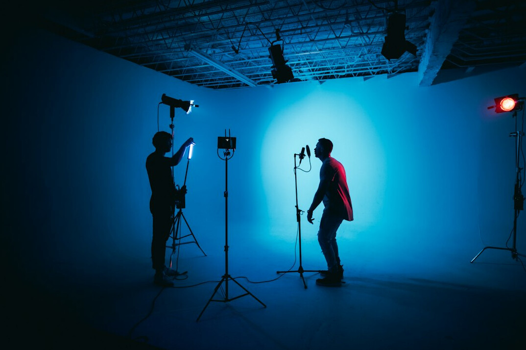 film lighting with gels