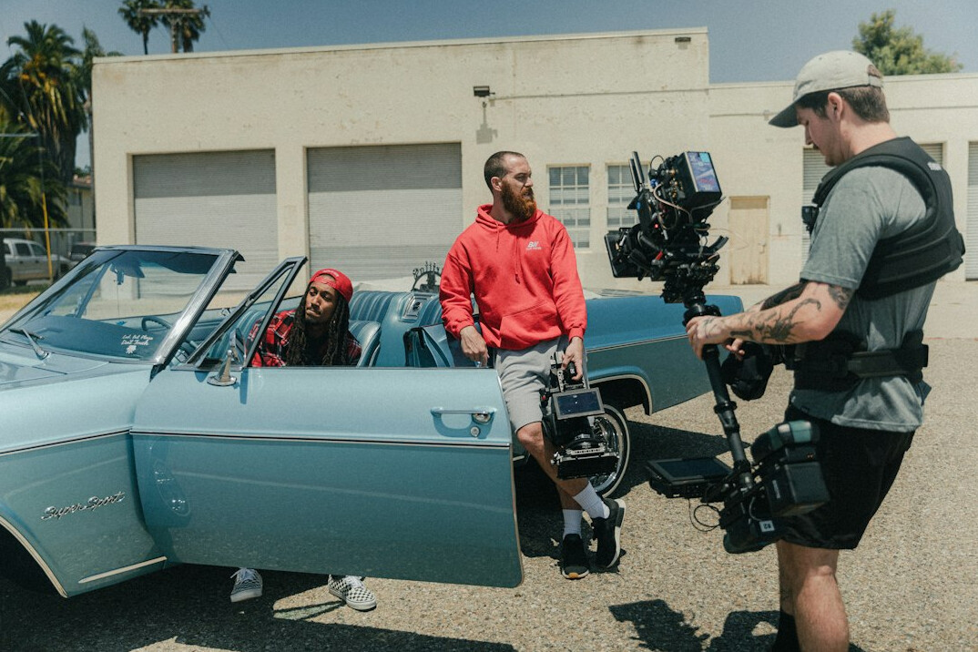 director on set